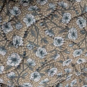 Floral Quilted Bedding Set